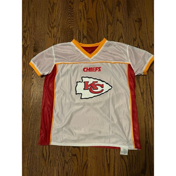 Kansas City Chiefs Flag Football Reversible Jersey Youth Extra Large - Picture 3 of 4